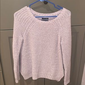 pink american eagle sweater